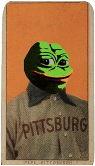 Honus Wagner T-206 Pepe NFT - From the Rare Pepe Collection